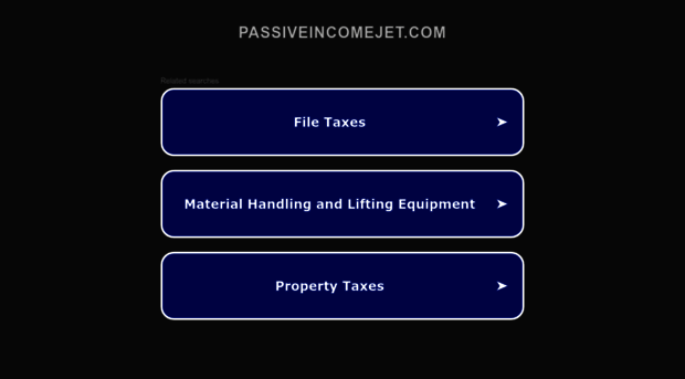 passiveincomejet.com