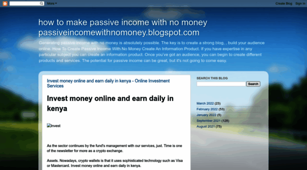 passiveincomewithnomoney.blogspot.com