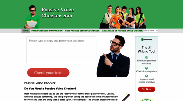 passivevoicechecker.com