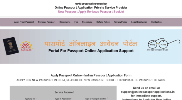 passportonlineapplications.com