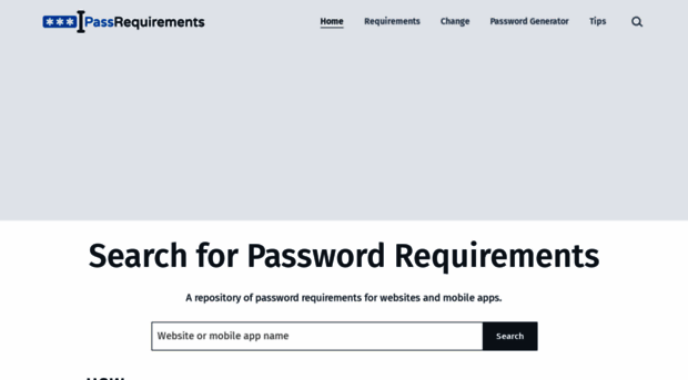 passrequirements.com