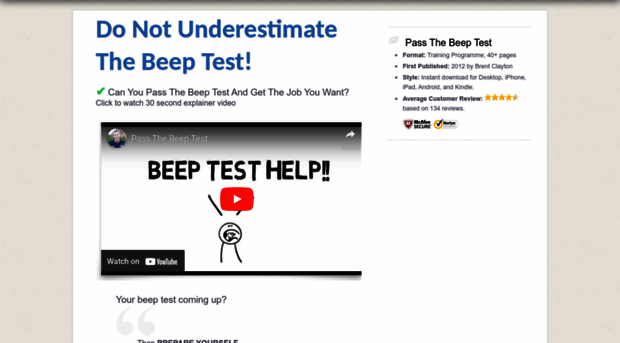 passthebeeptest.com