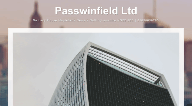 passwinfield.co.uk