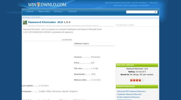 password-eliminator-xls.win7dwnld.com