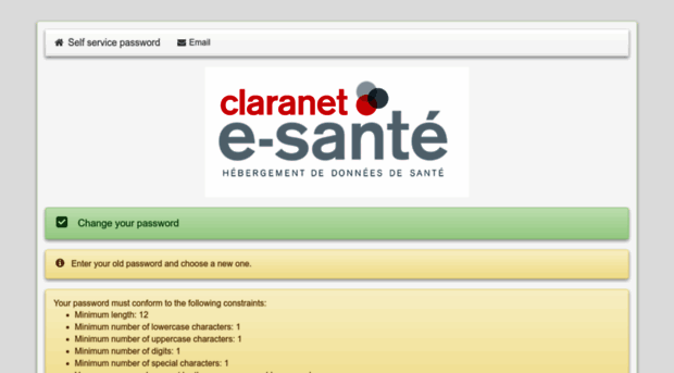 password-esante.fr.clara.net