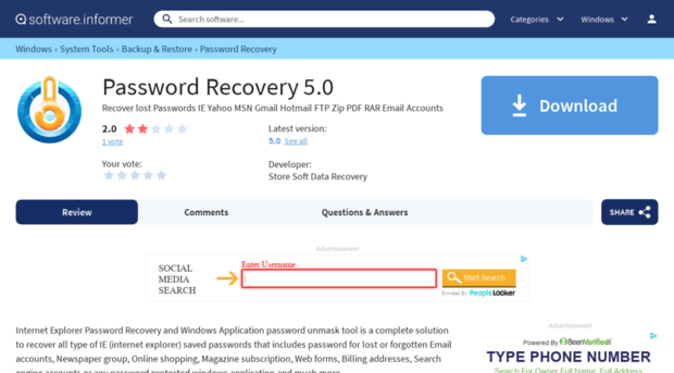 password-recovery7.software.informer.com