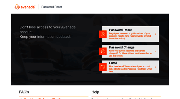 password.avanade.com