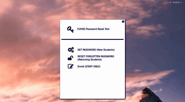 password.fuhsd.org