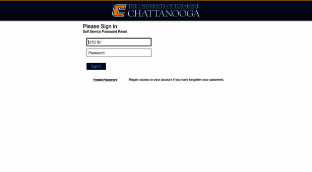 password.utc.edu