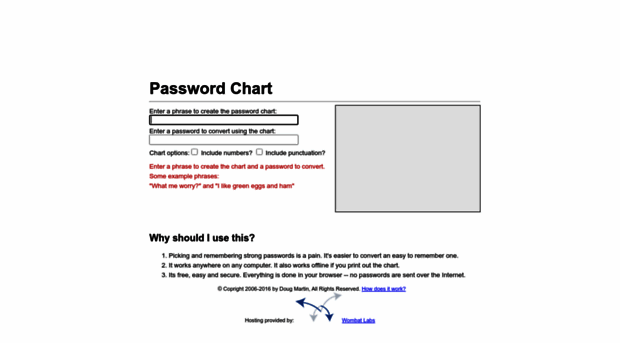 passwordchart.com