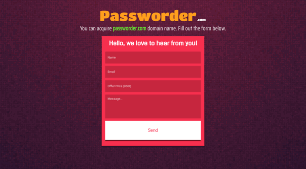 passworder.com