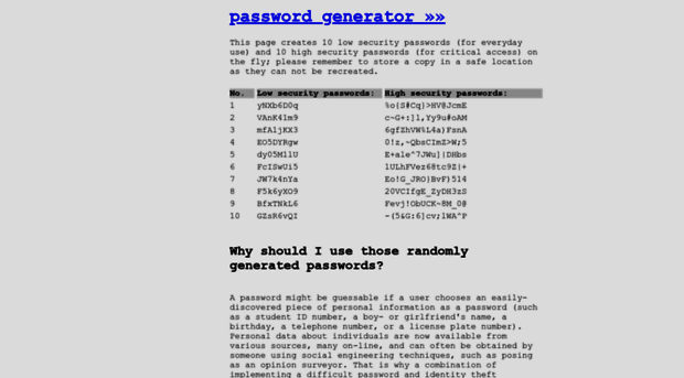 passwordgenerator.eu