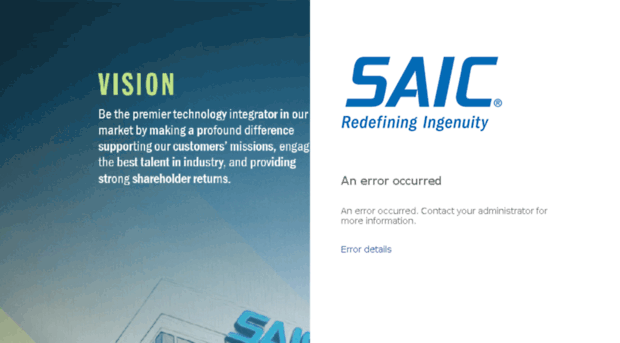 passwordregistration.saic.com