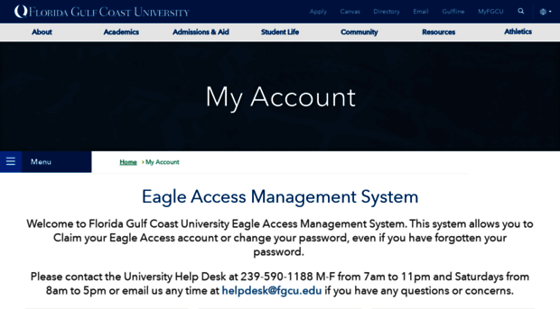 passwordreset.fgcu.edu