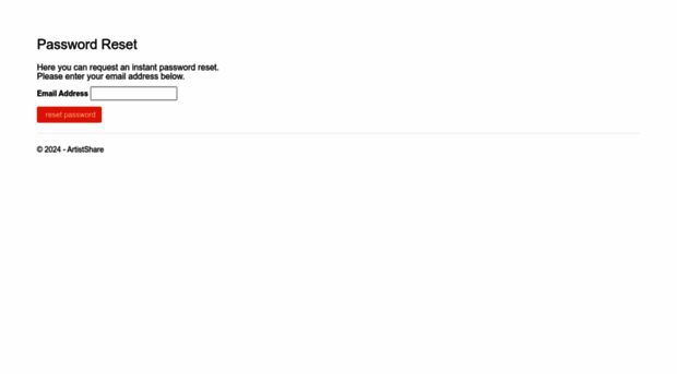 passwords.artistshare.com