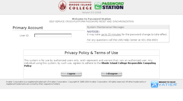 passwordstation2.ric.edu