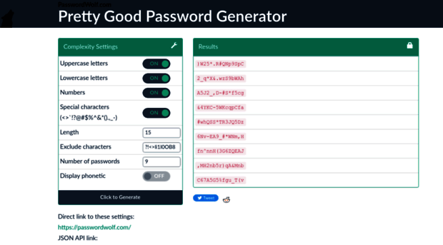 passwordwolf.com