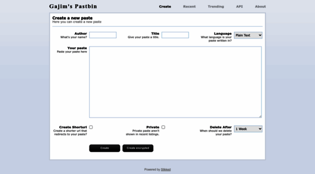 paste.gajim.org