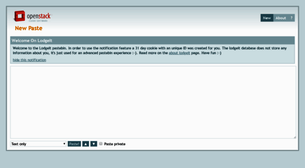 paste.openstack.org