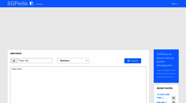 paste.sgpedia.com