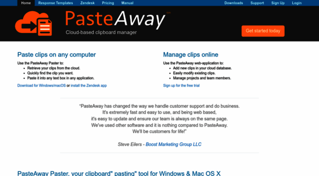 pasteaway.com