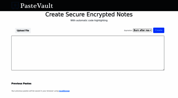 pastevault.com