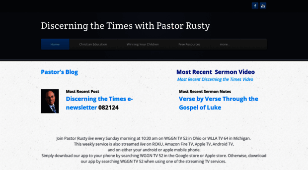 pastorrusty.com