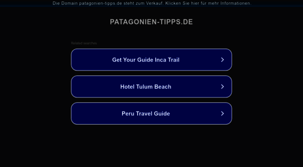 patagonien-tipps.de