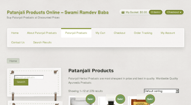 patanjaliproducts.net