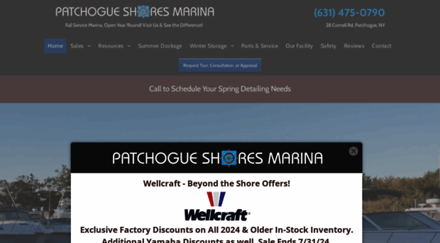 patchogueshoresmarina.com