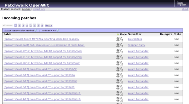 patchwork.openwrt.org