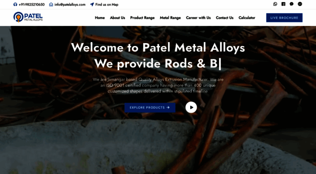 patelalloys.com