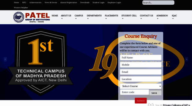 patelcollege.com