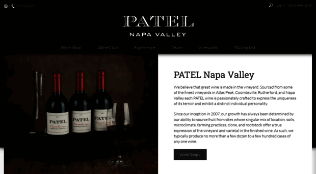 patelwinery.com