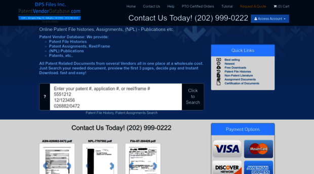 patentvendordatabase.com