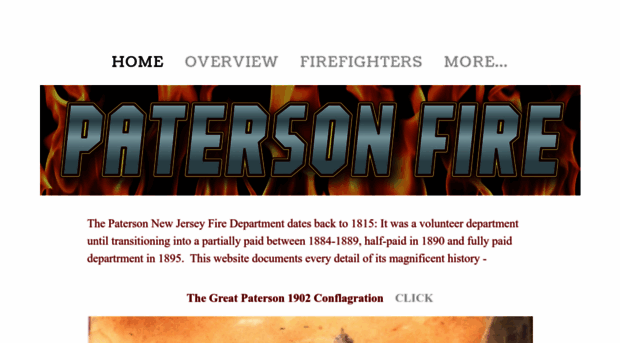 patersonfirehistory.com