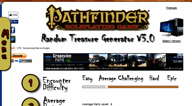 pathfinder-treasure-generator.com