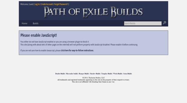 pathofexilebuilds.com