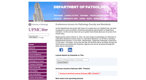 pathologyconference.upmc.edu