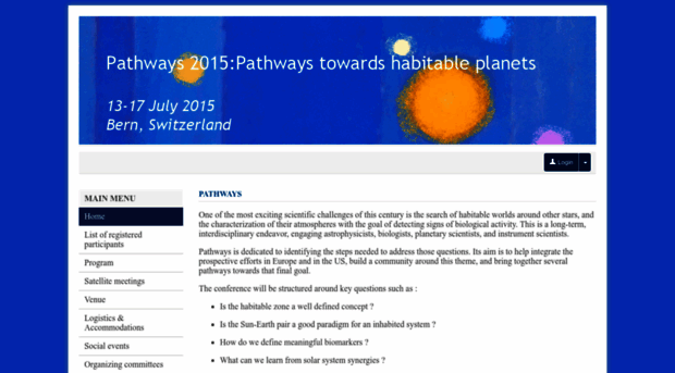 pathways2015.sciencesconf.org