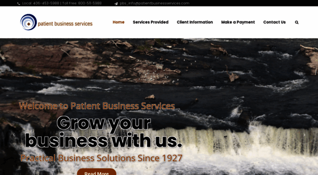 patientbusinessservices.com