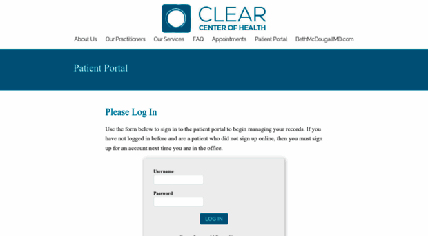 patientclearcenterofhealth.md-hq.com