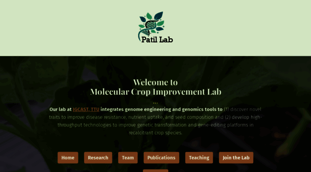 patil-lab-ttu.com