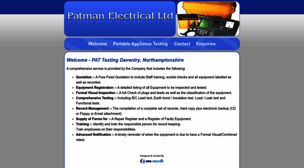 patmanelectrical.co.uk