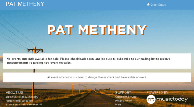 patmetheny.musictoday.com