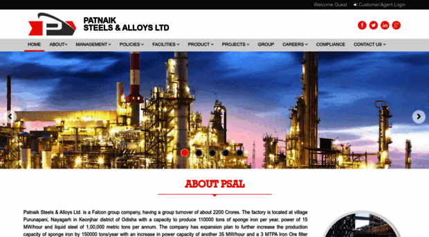 patnaiksteel.com