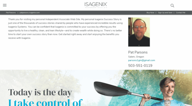 patparsons.isagenix.com