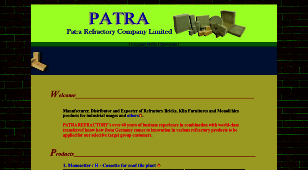 patrarefractory.com