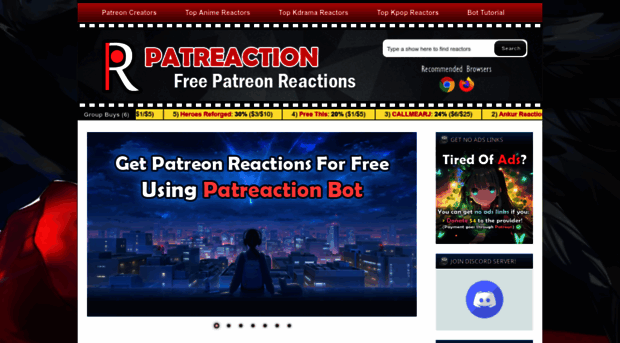 patreaction.com
