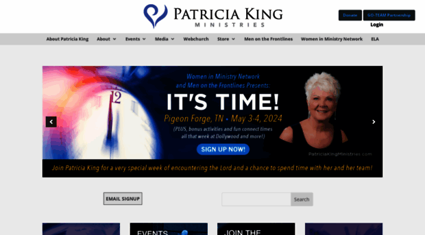 patriciakingministries.org